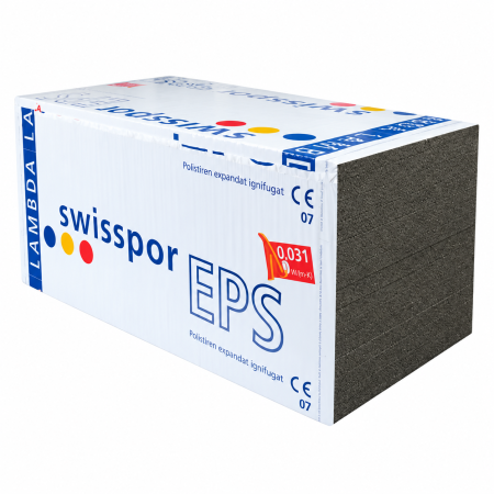 Polistiren grafitat EPS 80 Swisspor Lambdapor 20 mm, 1000 x 500 mm